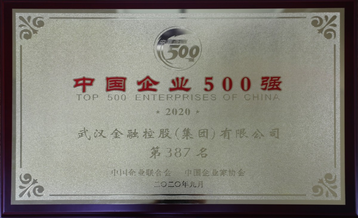 说明: E:\百度云同步盘\领导讲话\2020年社会责任报告\图片-2020集团社会责任报告\2020集团荣誉\2020年度中国6686体育500强.JPG